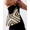 image:imageSteve Madden Womens Steve Madden Bora Straw Crochet HoboBlack