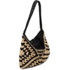image:imageSteve Madden Womens Steve Madden Bora Straw Crochet HoboBlack