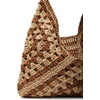 image:imageSteve Madden Womens Steve Madden Bora Straw Crochet HoboBone