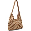 image:imageSteve Madden Womens Steve Madden Bora Straw Crochet HoboBone