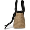 image:imageSteve Madden Womens Steve Madden Boww Mini Straw Top Handle WBowBlack Multi