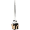 image:imageSteve Madden Womens Steve Madden Boww Mini Straw Top Handle WBowBlack Multi