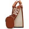 image:imageSteve Madden Womens Steve Madden Bwebber Small Canvas CrossbodyWhiskey Spice