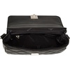 image:imageSteve Madden Womens Steve Madden Carla Mixed Quilt Flap CrossbodyBlack
