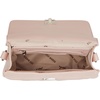 image:imageSteve Madden Womens Steve Madden Carla Mixed Quilt Flap CrossbodyLight Pink