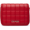 image:imageSteve Madden Womens Steve Madden Carla Mixed Quilt Flap CrossbodyRed