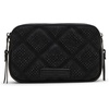 image:imageSteve Madden Womens Steve Madden Daisyr Quilted Double Zip Crossbody With StonesBlack