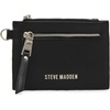image:imageSteve Madden Womens Steve Madden Dominic Clear Pouch With Card Case Gift SetBlack