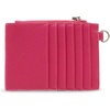 image:imageSteve Madden Womens Steve Madden Dominic Clear Pouch With Card Case Gift SetHot Pink