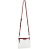 image:imageSteve Madden Womens Steve Madden Dominic Clear Pouch With Card Case Gift SetRed