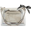 image:imageSteve Madden Womens Steve Madden Dominic Clear Pouch With Card Case Gift SetSilver