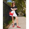 image:imageSteve Madden Womens Steve Madden Graya Roller Buckle Shoulder BagRed