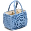 image:imageSteve Madden Womens Steve Madden Luvly Crochet Mini Top HandleLight Blue