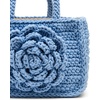 image:imageSteve Madden Womens Steve Madden Luvly Crochet Mini Top HandleLight Blue