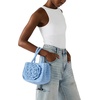 image:imageSteve Madden Womens Steve Madden Luvly Crochet Mini Top HandleLight Blue