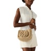 image:imageSteve Madden Womens Steve Madden Luvly Crochet Mini Top HandleNatural