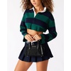 image:imageSteve Madden Womens Steve Madden Peachy Mesh Top HandleBlack