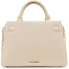 image:imageSteve Madden Womens Steve Madden Roxanne Smooth Satchel With Patent BeltSand
