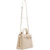 image:imageSteve Madden Womens Steve Madden Roxanne Smooth Satchel With Patent BeltSand