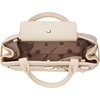 image:imageSteve Madden Womens Steve Madden Roxanne Smooth Satchel With Patent BeltSand