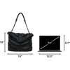 image:imageSteve Madden womens Steve Madden Britta Chevron Quilt Shoulder BagBlack