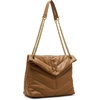 image:imageSteve Madden womens Steve Madden Britta Chevron Quilt Shoulder BagCognac