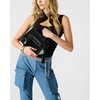 image:imageSteve Madden womens Steve Madden EVELYN Logo Plaque Top HandleBlack