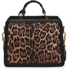 image:imageSteve Madden womens Steve Madden EVELYN Logo Plaque Top HandleBrown Leopard