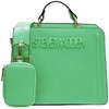 image:imageSteve Madden womens Steve Madden EVELYN Logo Plaque Top HandleGreen Flare