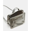 image:imageSteve Madden womens Steve Madden EVELYN Logo Plaque Top HandleSilver