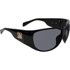 image:imageSteve Madden womens Steve Madden Female Sunglasses Style Gino Rectangular SunglassesBlackSolid Smoke