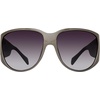 image:imageSteve Madden womens Steve Madden Female Sunglasses Style Gino Rectangular SunglassesClearSilverSmoke Gradient