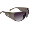 image:imageSteve Madden womens Steve Madden Female Sunglasses Style Gino Rectangular SunglassesClearSilverSmoke Gradient
