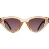 image:imageSteve Madden womens Steve Madden Female Sunglasses Style Koko Cat Eye SunglassesCrystal TanSmoke Gradient