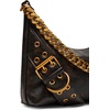 image:imageSteve Madden womens Steve Madden Grayad Distressed Roller Buckle Shoulder BagDark Brown