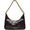 image:imageSteve Madden womens Steve Madden Grayad Distressed Roller Buckle Shoulder BagDark Brown
