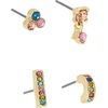 image:imageStone Mismatched Earring SetMulti