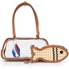 image:imageSteve Madden Goldee Shoulder Bag ClearCognac