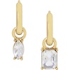 image:imageSteve Madden Stone Dangle Huggies