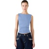 image:imageSteve Madden Womens Adair Knit TopSurf Blue