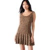image:imageSteve Madden Womens Avie DressBrown Plaid Mix