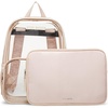 image:imageSteve Madden Womens CLEAR Backpack With Tech Pouch NudeNude