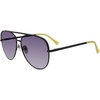 image:imageSteve Madden Womens Dante SunglassesShiny BlackSmoke Gradient