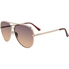 image:imageSteve Madden Womens Dante SunglassesShiny GoldBrown