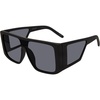 image:imageSteve Madden Womens Female Sunglasses Style Colt WrapSoft BlackSolid Smoke