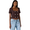 image:imageSteve Madden Womens Laylah Sweater TopWalnut