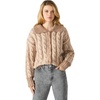 image:imageSteve Madden Womens Michaella Cable CardiganMocha Heather