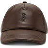 image:imageSteve Madden Womens Soft Faux Leather BB CapChocolate