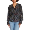 image:imageSteve Madden Womens Steve Madden Apparel Camella BlouseBlack Multi