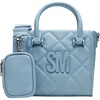 image:imageSteve Madden Womens Steve Madden Bbabi Quilted Top Handle CrossbodyCoronet Blue
